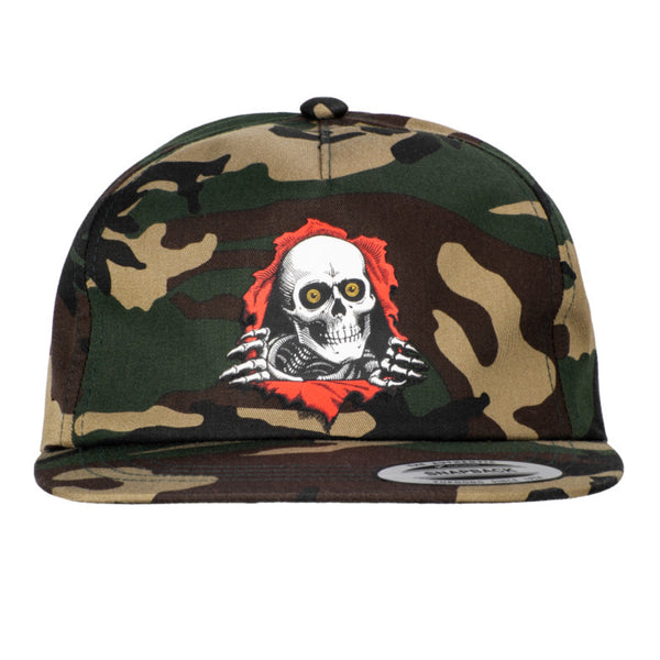 Powell Peralta Ripper "2" Snap Back Cap - Camo front image