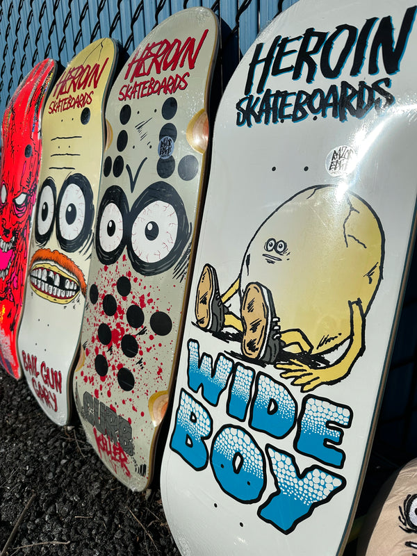 Heroin skateboards cover photo