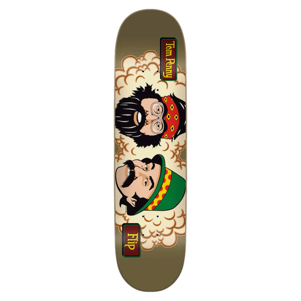 Flip skateboards Toms Friends 8.12" deck with cheec and Chong on the bottom