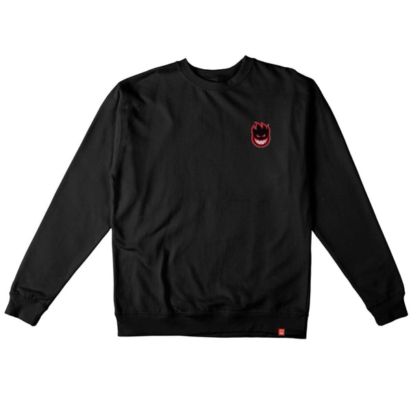 Crewneck Sweater Spitfire black red