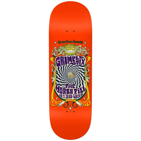 ANTI-HERO GRIMPLE STIX TEAM LITHO DECK 10" red background 