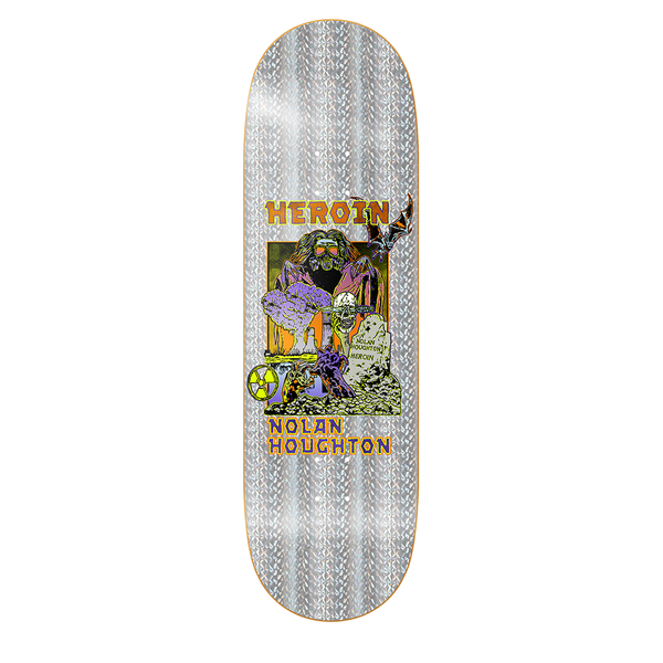 Heroin skateboards Nolan Hellscape 9.5" deck