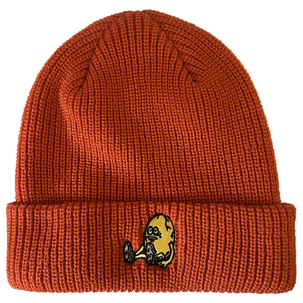 Heroin skateboards Orange Egg Beanie