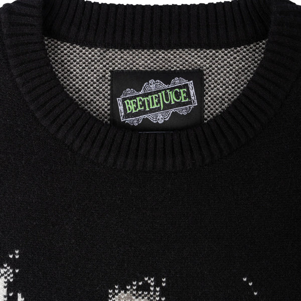 BEETLEJUICE X WELCOME - LYDIA KNIT SWEATER