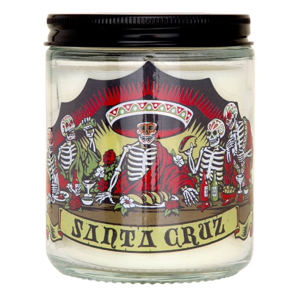 SANTA CRUZ SKATEBOARDS GUZMAN DEAD DINERS CANDLE