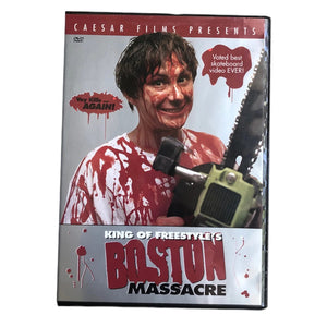COLIN FISKE’S / KING OF FREESTYLE’S BOSTON MASSACRE: DVD – Coliseum Skateboards (2004)