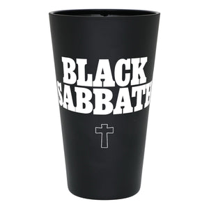 BLACK SABBATH PINT GLASS BLACK FROST