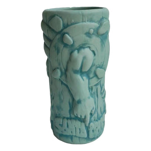 ROSKOPP TIKI 16OZ MUG SANTA CRUZ  arm side image
