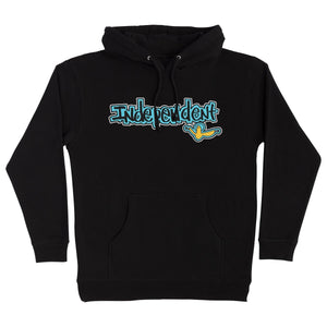 Independent Goz Bar Logo Black hooded sweatshirt