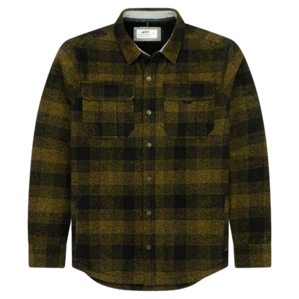 Jetty flannel sherpa jacket image 1