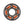 Close-up of a skateboard bearing with 'Chris Joslin Pro Raw' branding on a white background