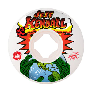 white Kendall Slime Balls end of world chubbies skateboard wheels 