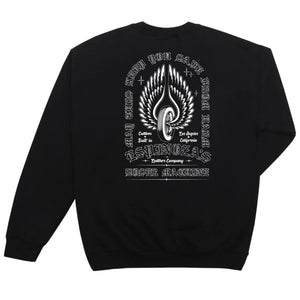 LOSER MACHINE X ESPINOZAS PROTECTED HEAVY WEIGHT CREWMECK BACK IMAGE