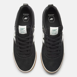 NB Numeric Jamie Foy 306 black white shoes top image