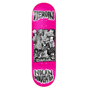 Heroin skateboard deck Nolan Allegory of fear 9.5" deck