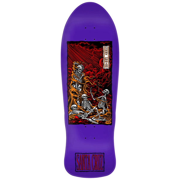 OBrian Purgatory purple Reissue skateboard deck bottom image