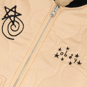 Obey Baseline Jacket close up