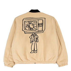 Obey Baseline Reverse side Back logo