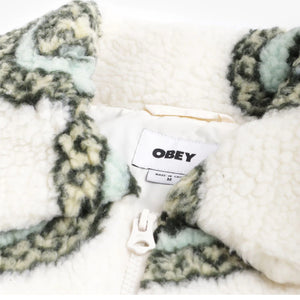 Obey Paisley Sherpa Close Up Image