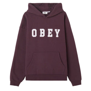 Obey hooded sweatshirt felt extra heavy premium front image