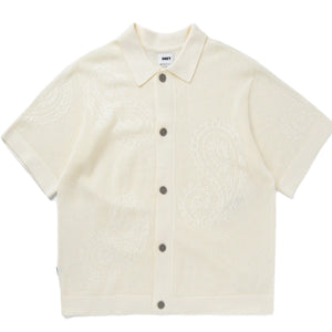 OBEY TEAR DROP OPEN KNIT SHIRT FRONT IMAGE