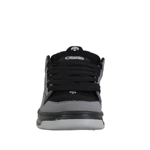 OSIRIS PERIL GREY BLACK FRONT VIEW