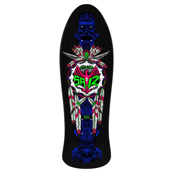 Powell Peralta Saiz Black Light skateboard deck