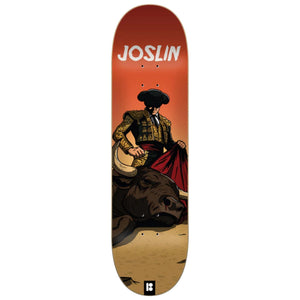 Plan B skateboard deck, El Toro commemorative tray flip