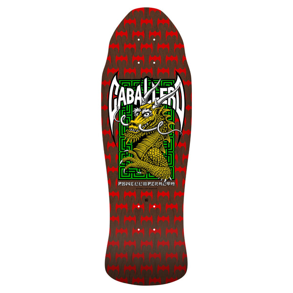 Powell Peralta Street Caballero Brown Red Re Issue Deck