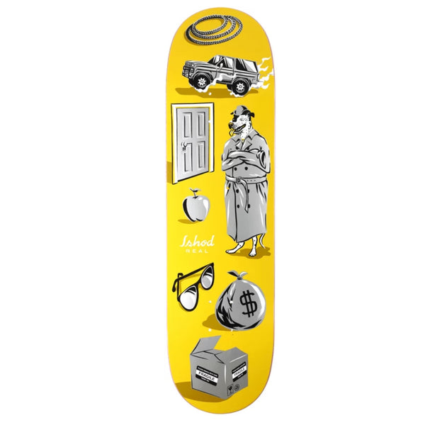 Real Shod 8.50" Revealing skateboard deck.