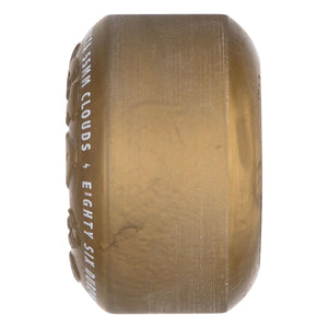 Ricta clouds metallic gold 55mm 86a skateboard wheels