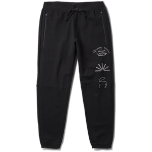 Black jogger pants Roarke El Morrow fleece 2.0 pant