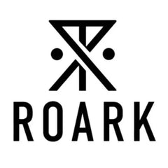 Black Roark Text logo on white backgroun 