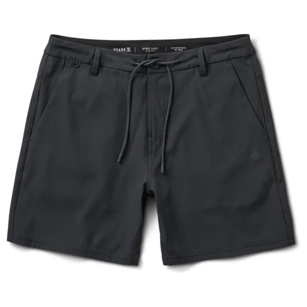 ROARK HYBRO HYBRID BLACK SHORT FROONT IMAGE