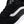 close up image of Vans Rowan z3 black white skateboard shoes 