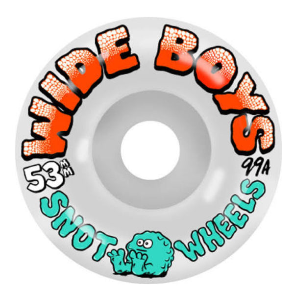 Snot wide boys 53mm 99a glow in the dark wheels