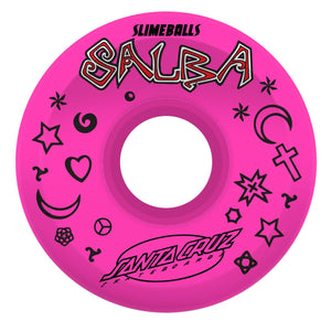 pink Slime Balls Salba 60mm reissue skateboard wheels 