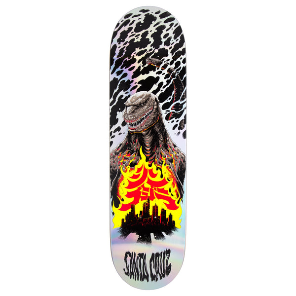 Santa Cruz x Godzilla Knox Fire Pit skateboard deck