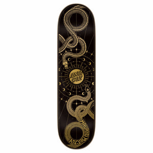 Santa Cruz vx McCoy snake twin skateboard deck bottom image
