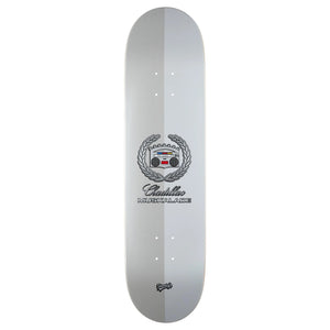 Short'y skateboard Cadillac Muskalade model grey and white color