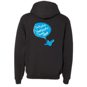 Skate Shop Day Support your Locall Skate Shop Russell Athletics hoodie