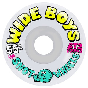Clear Yellow snot wheels 55mm 101 skateboard wheels 