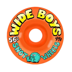 Snot Orange 56mm 99a skateboard wheels