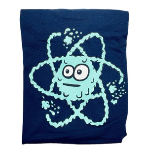 Snot x Quantum bearing particles T shirt Back Image logo