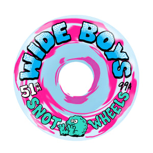 Snot Wheel Co 51mm Pink Blue Wide Boys 99a