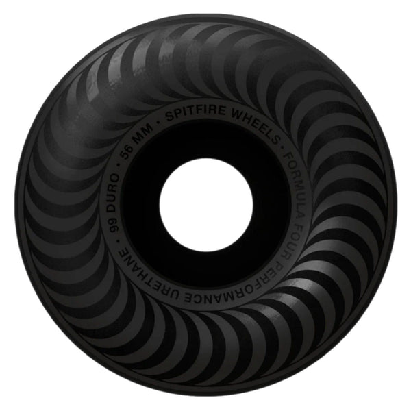 SPITFIRE F4 99 CLASSICS BLACK 56MM SKATEBOARD WHEELS