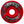 Red Spitfire skateboard wheels 57 mm T/funk radio full