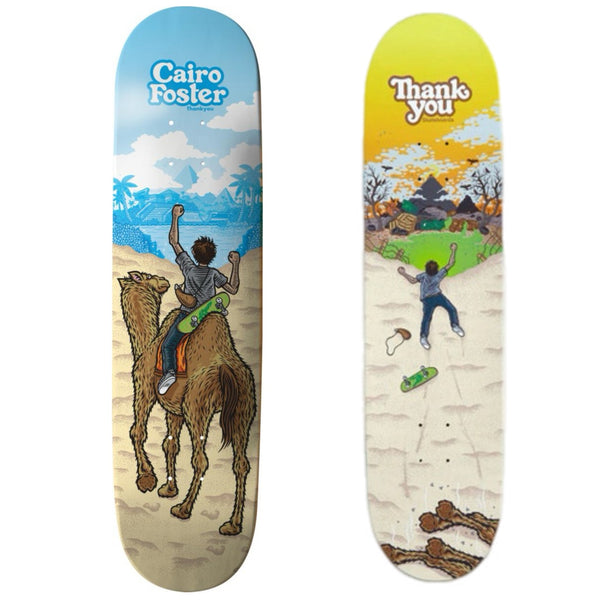 Thank You Guest Cairo deck signed top and bottom graphics