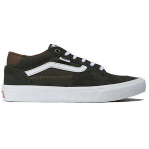 Vans skate Rowan Green Brown Shoes Side Image