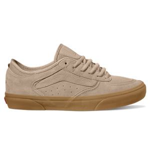 Vans Rowley skate classics Suede tan gum shoes